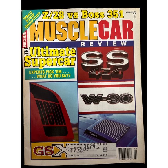 1990s Muscle Car Review Lot of Magazines, Jan, Feb, April Mopar, Chevy, Hemi - Picture 6 of 11
